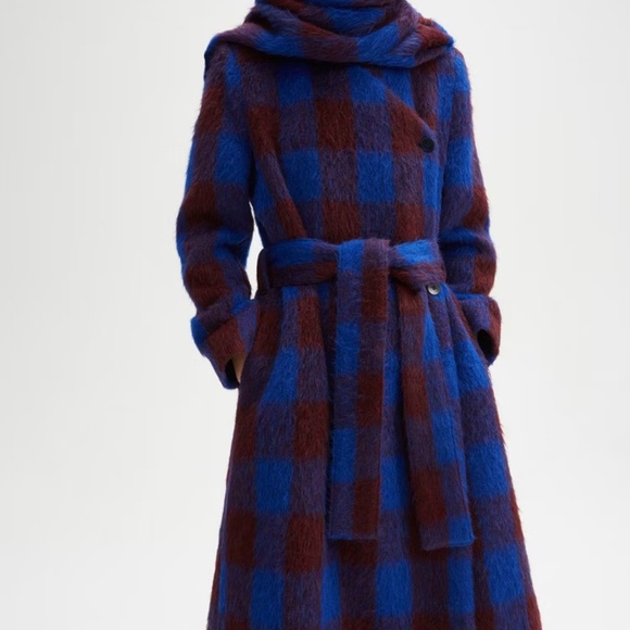 Rodebjer Edit Coat in Imperial Blue - Picture 3 of 12